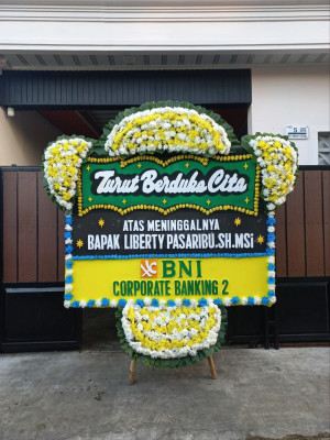 Papan Bunga Duka di Sambongjaya